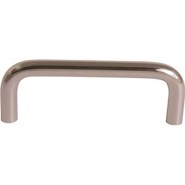 Anvil Mark 3 in. Polish Chrome Cabinet Drawer Pull, 5PK 2492444